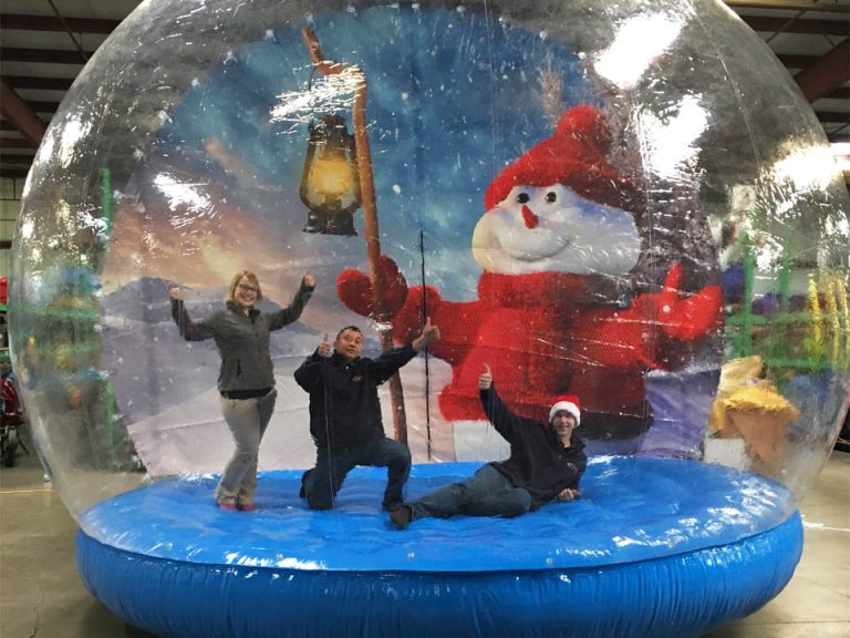 Snow Globe Giant Inflatable Cincinnati A1 Amusement Party Rentals