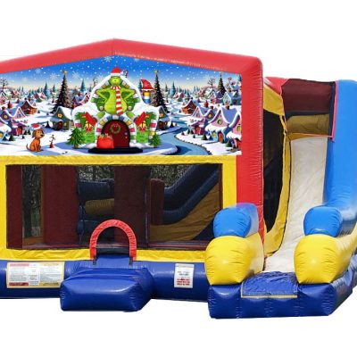 Grinch Playhouse Inflatable Combo