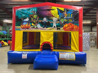 Happy Haunting Playhouse - Customize-able Inflatable Bounce House Rental Cincinnati Ohio
