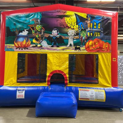 Happy Haunting Playhouse - Customize-able Inflatable Bounce House Rental Cincinnati Ohio