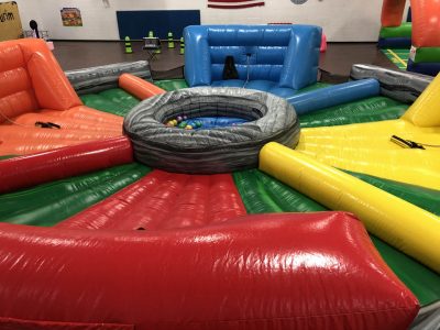 Inflatable giant hungry hippo chow down rental cincinnati ohio