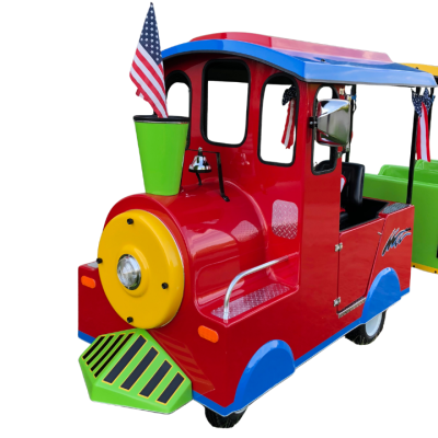 Holiday Train with Engineer - Patriotic