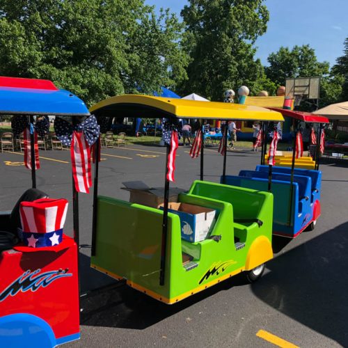 Holiday Trackless Train Rental with Engineer | Cincinnati A-1 Amusement ...