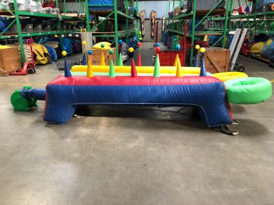 Inflatable hoverball air ball race game rental cincinnati ohio