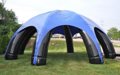 30' Round Inflatable Tent Rental Cincinnati Ohio
