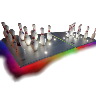 LED GLOW Football Bowling