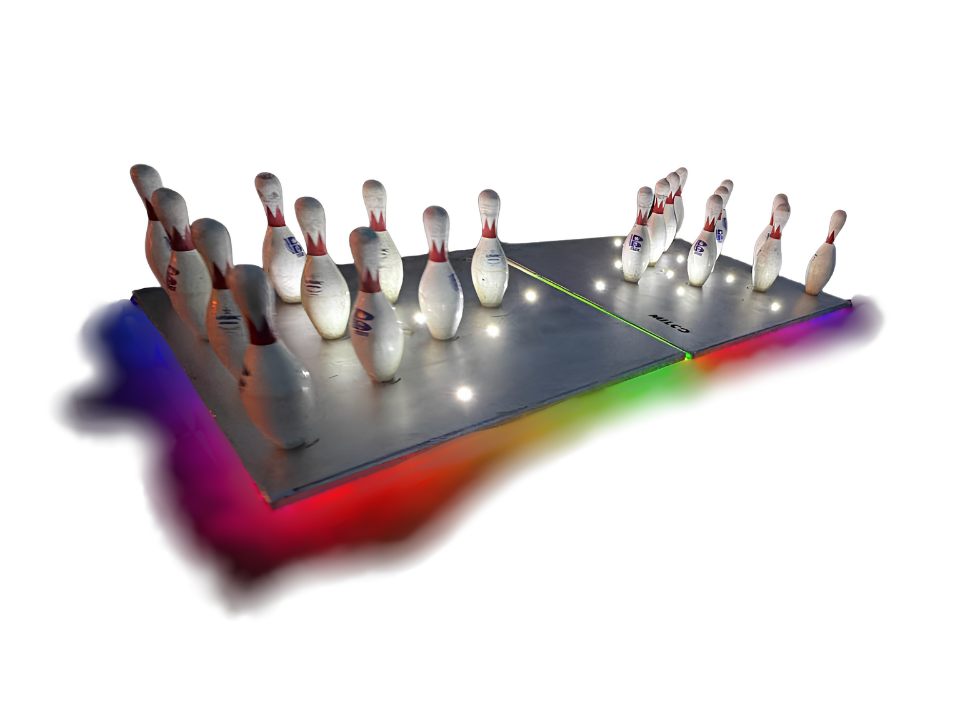 LED GLOW Football Bowling