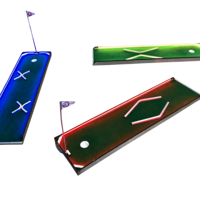 LED GLOW Portable Mini Golf - 3 Hole