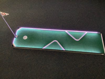 LED GLOW Portable Mini Golf - 3 6 9 18 Hole Rental Cincinnati Ohio