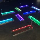 LED GLOW Portable Mini Golf - 1 3 6 9 Hole Rental Cincinnati Ohio