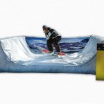 Inflatable Mechanical Snowboard Simulator Rental Cincinnati Ohio