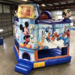 Walt Disney's Mickey Mouse Fun Factory Inflatable Bounce House Rental Cincinnati Ohio