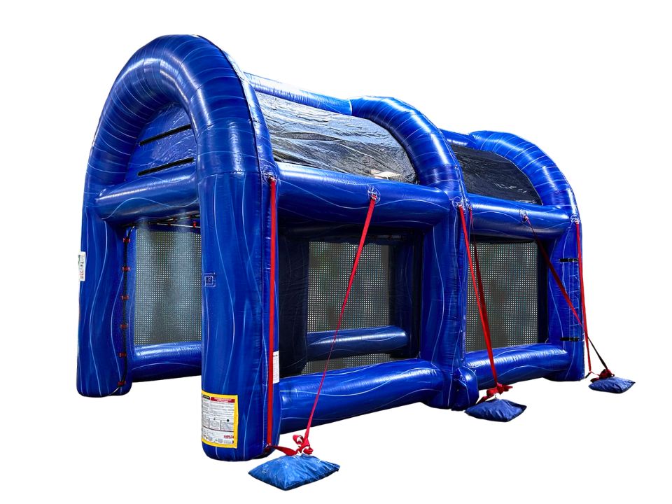 Misting Tunnel - Blue Marble Inflatable