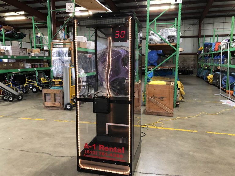 Money Machine Cash Cube Booth Cincinnati A1 Amusement Party