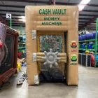 Inflatable Money Machine Cash Cube Booth Rental Cincinnati Ohio