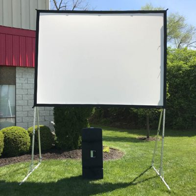 Portable Frame Movie Screen Rental Cincinnati Ohio