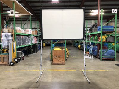 Portable Frame Movie Screen Rental Cincinnati Ohio