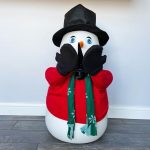 Mr Mrs Frosty the Snowman Snow Making Machine Rental Cincinnati Ohio