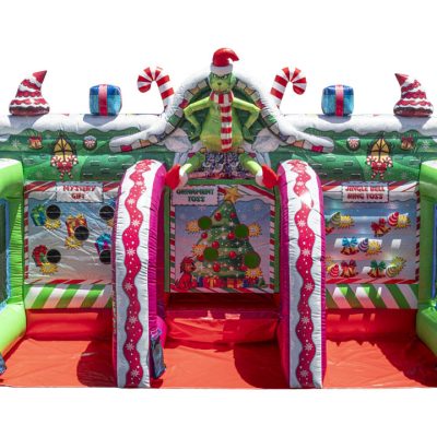 Multi Game Inflatable: Grinch