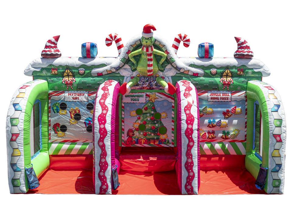 Multi Game Inflatable: Grinch