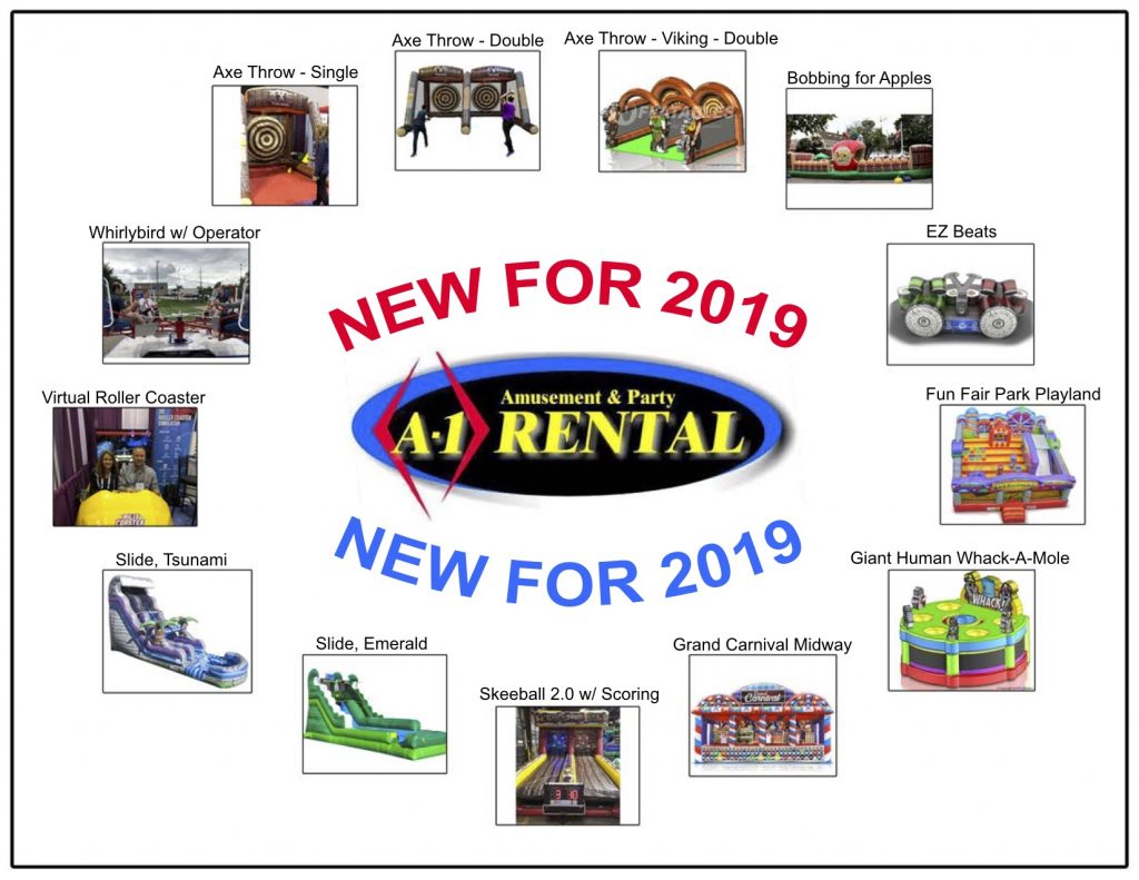 Party Rental Inflatables and Games for 2019, Cincinnati, Ohio