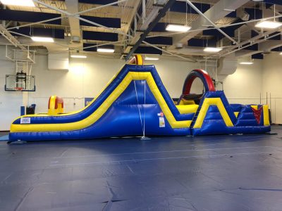 Olympic Challenge Inflatable Obstacle Course - 50' Rental Cincinnati Ohio
