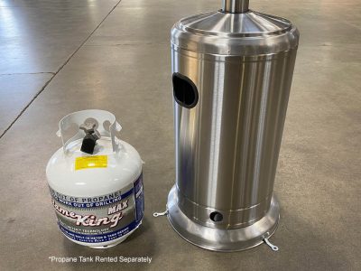 Outdoor Propane Patio Heater Portable Rental Cincinnati, Ohio