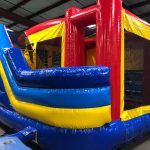 Playhouse Inflatable Bounce House and Slide Combo Rental Cincinnati Ohio