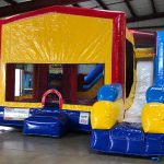 Playhouse Inflatable Bounce House and Slide Combo Rental Cincinnati Ohio