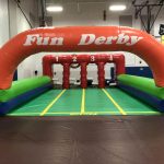Pony Downs - Inflatable Horse Race Pony Hops Track Rental Cincinnati Ohio