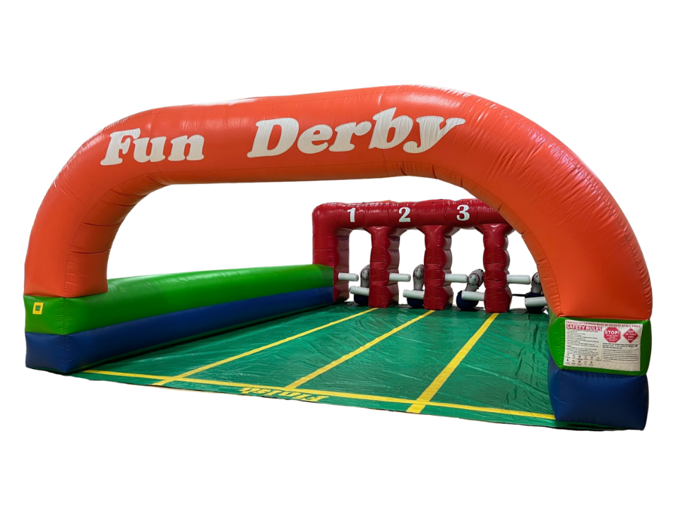 Pony Downs - Inflatable Horse Race Track