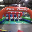 Pony Downs - Inflatable Horse Race Pony Hops Track Rental Cincinnati Ohio