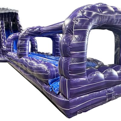 Purple Crush Inflatable Dual Lane Water Slide Rental Cincinnati Ohio