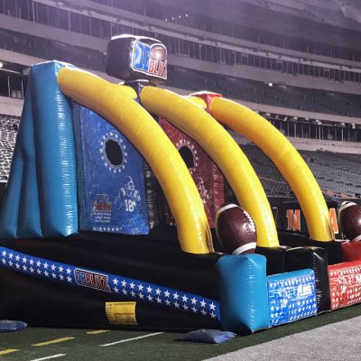 Quarterback Blitz Football Inflatable Game Rental Cincinnati Ohio