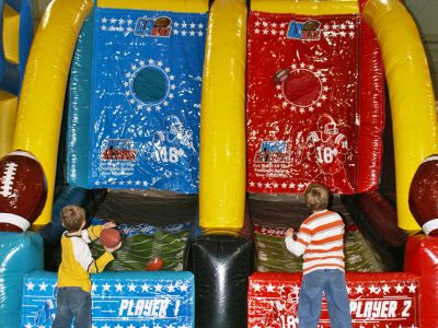 Quarterback Blitz Football Inflatable Game Rental Cincinnati Ohio