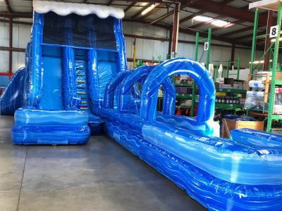 Riptide Inflatable Water Slide Dual Lane with Inflatable slip n slide rental cincinnati ohio