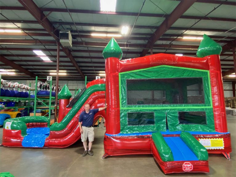 Ruby The Inflatable Ruby Castle Inflatable Wet/Dry Combo | Cincinnati A-1 Amusement Party ...