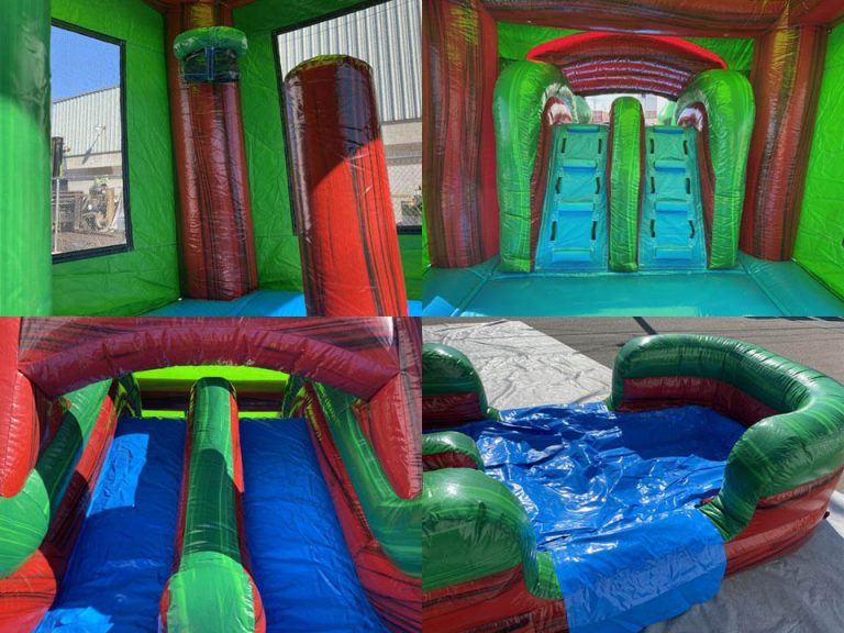 Ruby The Inflatable Ruby Castle Inflatable Wet/Dry Combo | Cincinnati A-1 Amusement Party ...
