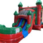 Wet/dry Bounce House Dual Lane Water Slide Inflatable Combo rental cincinnati ohio