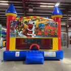 Santa Claus Custom Castle Bounce House Renal Cincinnati Ohio