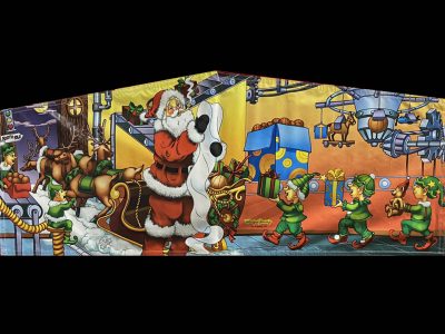 Santa Claus Playhouse - Customize-able Inflatable Bounce House Rental Cincinnati Ohio