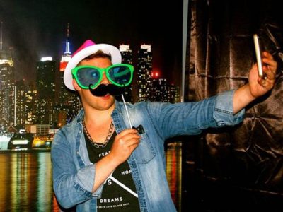 Selfie Booth Photo Backdrop Station Rental Cincinnati Ohio