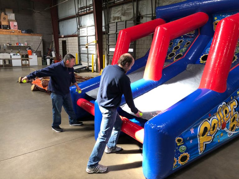 Skee Ball 2 Player, 2 Lane Inflatable Arcade Game Rental Cincinnati