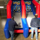 Inflatable skee ball rental arcade game, Cincinnati, Ohio
