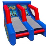 Inflatable skee ball rental arcade game, Cincinnati, Ohio