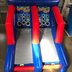 Inflatable skee ball rental arcade game, Cincinnati, Ohio