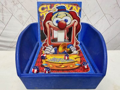 clown tooth knock out table top skill carnival game rental cincinnati ohio