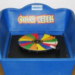 Table Top Carnival Skill Game - Color Wheel Prize Game Rental Cincinnati Ohio
