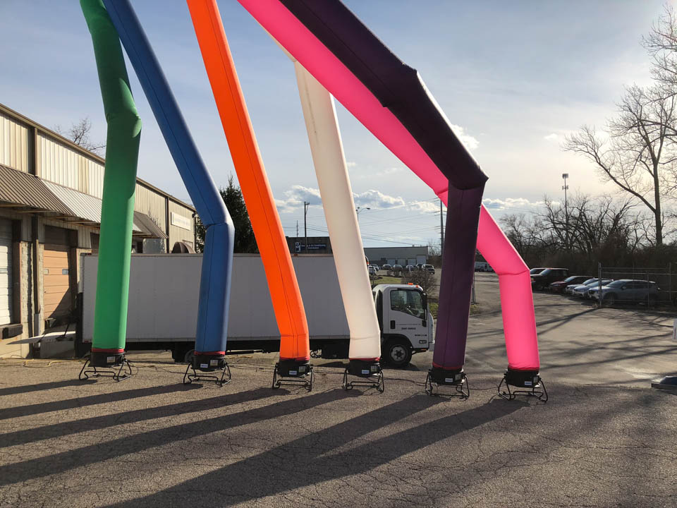 Sky Dancers, Inflatable Air Dancer Puppet - Single Tube Rental Cincinnati Ohio