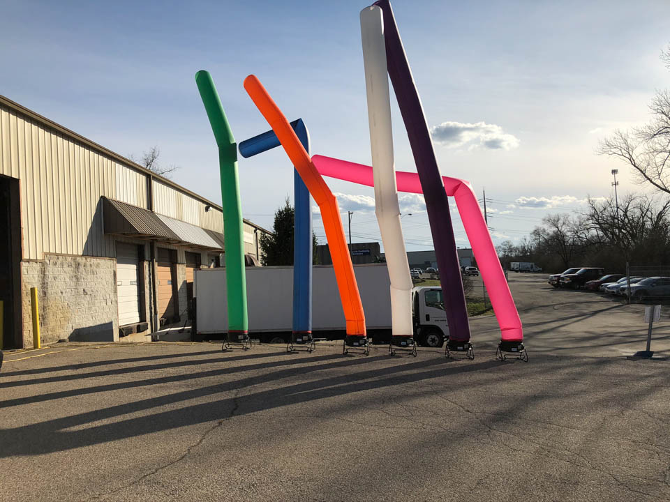 Sky Dancers, Inflatable Air Dancer Puppet - Single Tube Rental Cincinnati Ohio